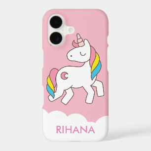 Add Your Name Cute Magical Unicorn Personalized