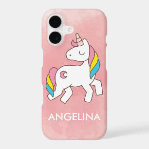 Add Your Name Cute Magical Unicorn Personalized