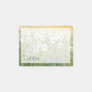 Add Your Name Daisy Spring I Post-it Notes