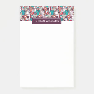 Add Your Name Doctor & Surgeon Pattern Post-it Notes