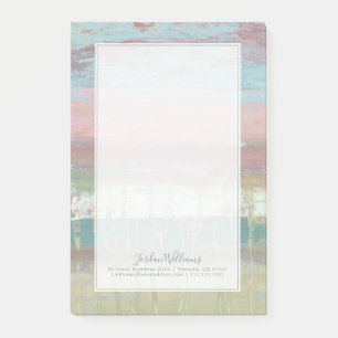 Add Your Name Dusted Horizon Post-it Notes