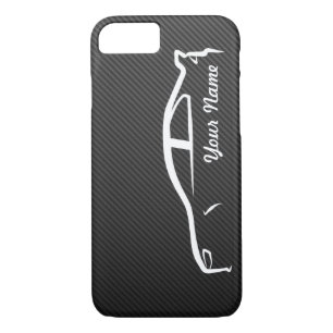 Add your name - Evolution X with Faux Carbon Fibre Case-Mate iPhone Case