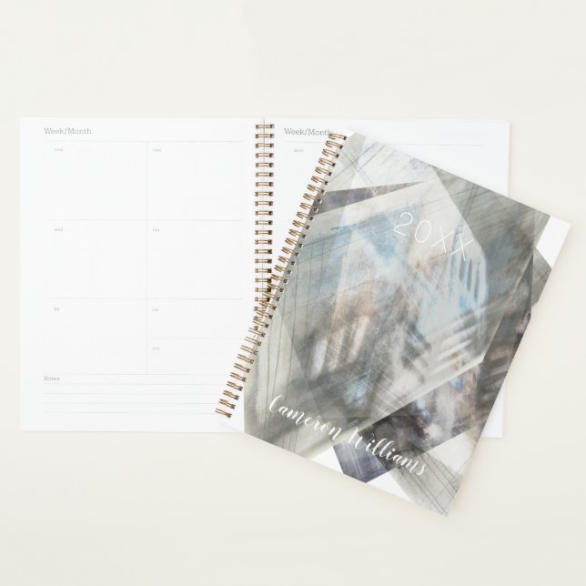 Add Your Name | Faceted Illusion IV Planner (Display)