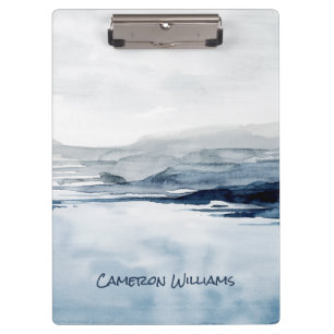 Add Your Name   Faded Horizon II Clipboard
