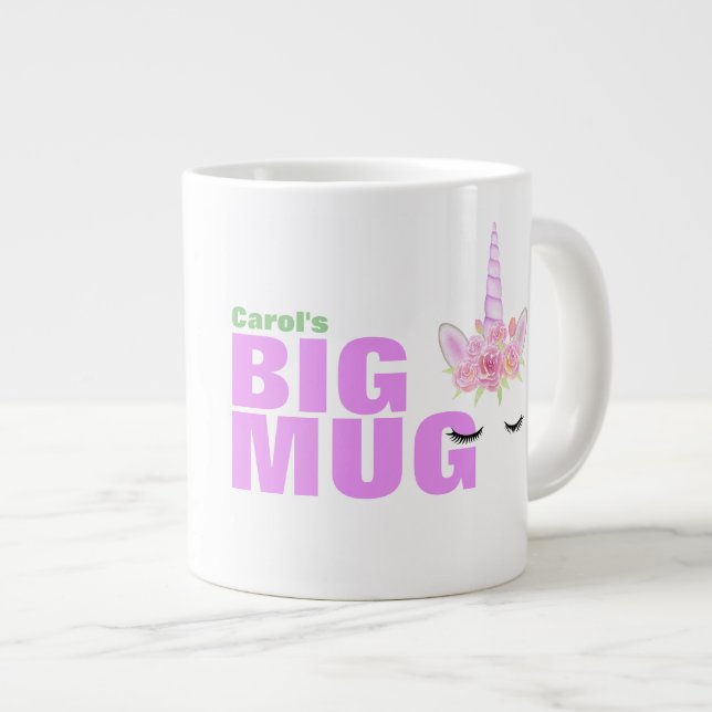 Add Your Name - Gift Jumbo Mug (Front Right)