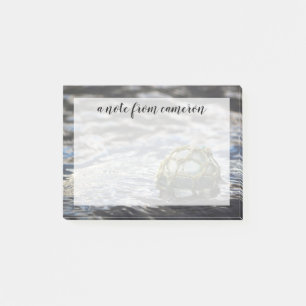 Add Your Name Glass Fishing Float Portrait Post-it Notes