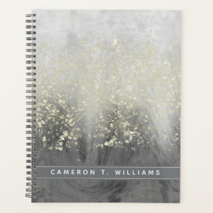Add Your Name   Glitter Swirl Planner