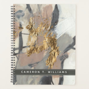 Add Your Name Golden Blush Planner
