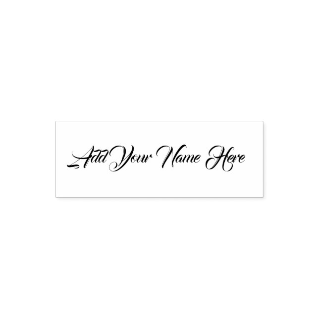 Add your name here customizable stamp (Design)