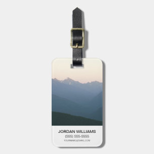 Add Your Name Hurricane Ridge Luggage Tag