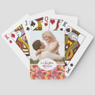 Add Your Name   Jungle Frogs Playing Cards