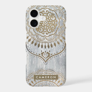 Add Your Name Mandala Gold Design
