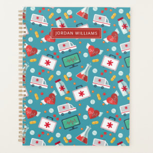 Add Your Name   Medical Icon Pattern Planner