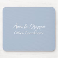 Add Your Name Minimal Monogram New Job Position Mo