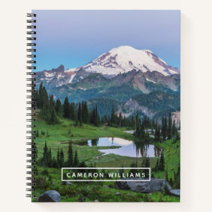 Add Your Name Mount Rainier National Park Notebook