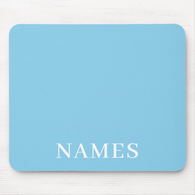 Add Your Name Mouse Pad (Front)