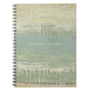 Add Your Name Muted Horizon Notebook