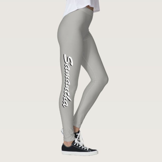 Add your name or text leggings (Right)