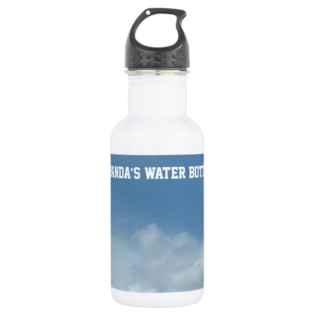 Add your name, personal items 532 ml water bottle (Front)