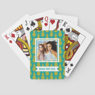 Add Your Name   Pineapple Tropical Fruit Playing Cards