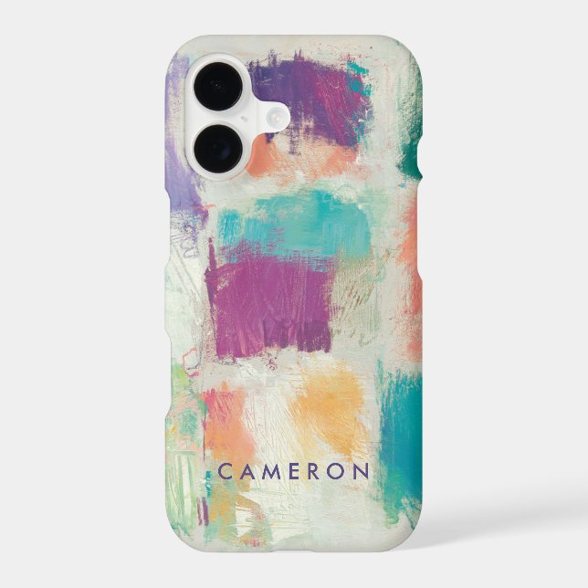 Add Your Name | Popsicles II Stone Abstract (Back)