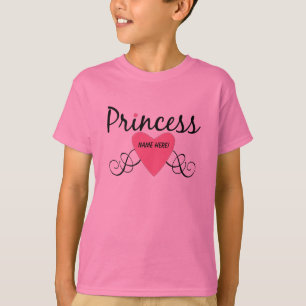 Add Your Name Princess T-shirt