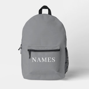Add Your Name Printed Backpack