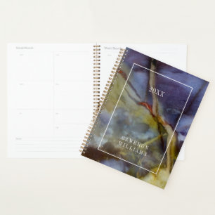 Add Your Name Purple Jasper Planner
