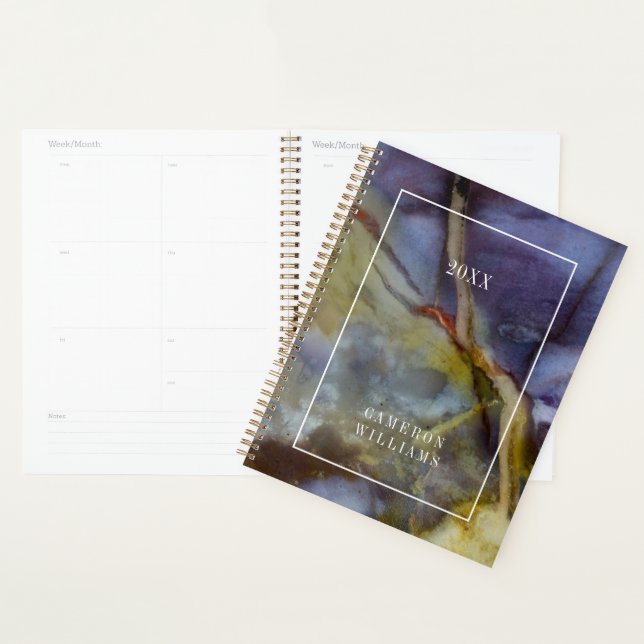 Add Your Name | Purple Jasper Planner (Display)
