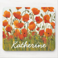 Add Your Name | Rows of Poppies I