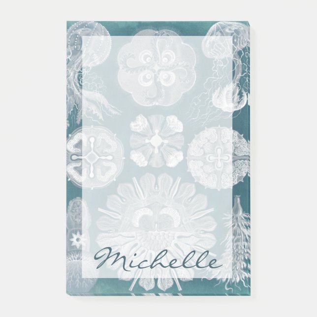 Add Your Name | Sealife Blueprint IV Post-it Notes (Front)