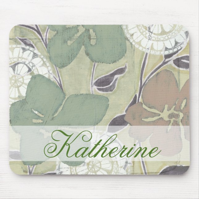Add Your Name | Serene Pastels II Mouse Pad (Front)