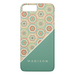 Add Your Name   Southwest Hexagon Pattern Case-Mate iPhone Case