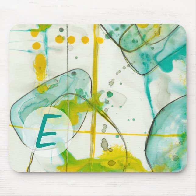 Add Your Name | Splish Splash I Mouse Pad (Front)