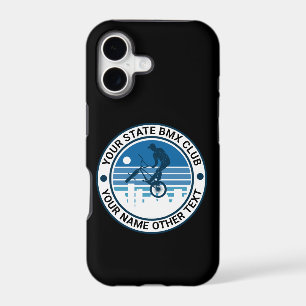 Add Your Name State Town Group BMX Club Logo