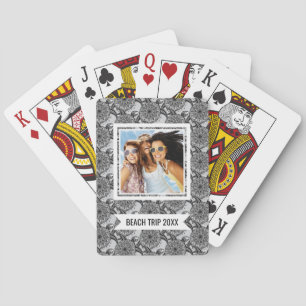 Add Your Name   Style Turtle Pattern Playing Cards