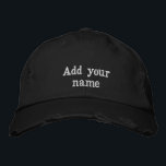 Add your name stylish and embroidered hat<br><div class="desc">Add your name stylish and embroidered</div>