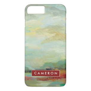 Add Your Name Sunrise Field Abstract Print Case-Mate iPhone Case