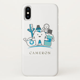 Add Your Name The Clean Teeth Gang Case-Mate iPhone Case
