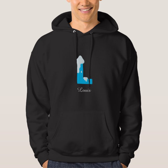 Add your name to your sweatshirt (letter L) (Front)