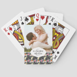 Add Your Name Tropical Drinks With Animals Playing Cards