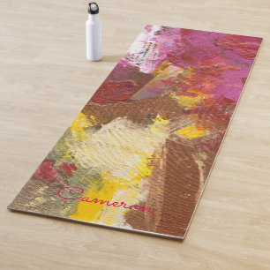 Add Your Name Walk me Through It Yoga Mat