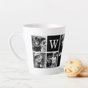 Add Your Own - 4 Photo Gallery Latte Mug