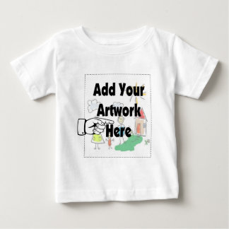 Add your own Artwork or Kid's Artwork for gifts Baby T-Shirt