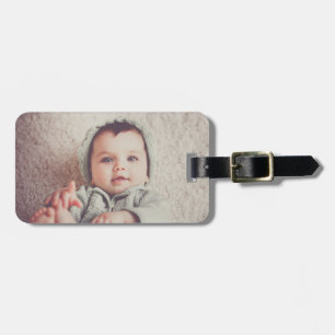 Add Your Own Baby Photo Travel Luggage Tag
