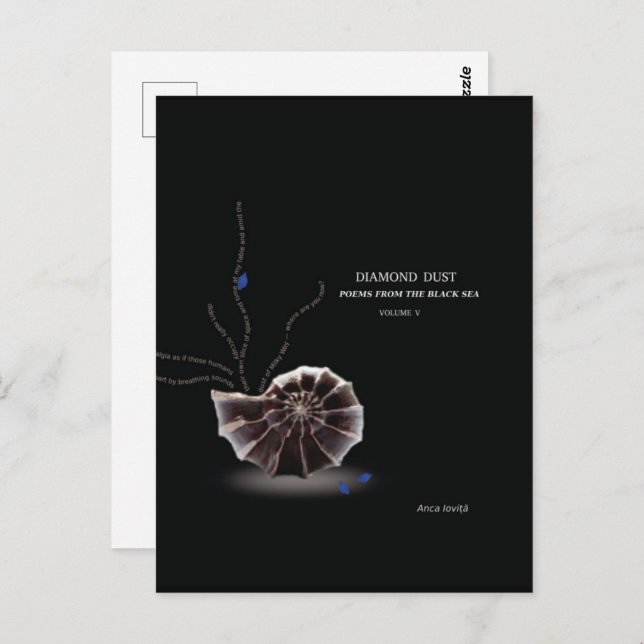 Add your own book cover book author writer promo postcard (Front/Back)