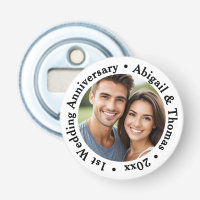 Add Your Own Couple Photo 1st Wedding Anniversary