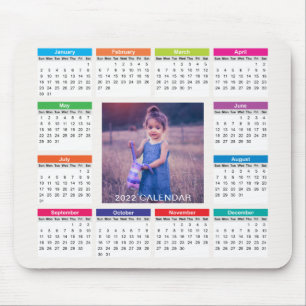 Add Your Own Custom Photo 2022 Calendar   Mousepad