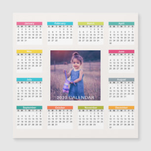 Add Your Own Custom Photo 2023 Calendar   Magnet