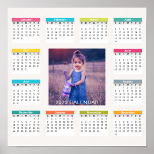 Add Your Own Custom Photo 2023 Calendar   Poster